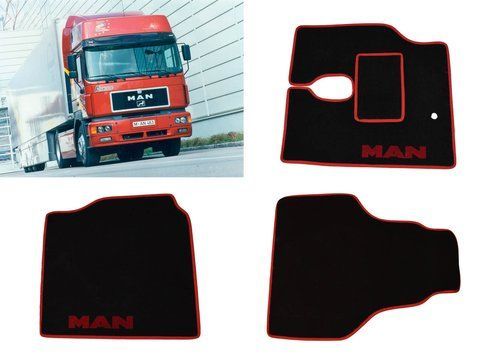 Ворсові килимки для вантажного авто Man F-2000 c 2000 г manf200 фото