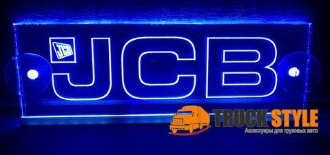 Світлодіодна табличка для вантажного авто JCB 30*10 5120 фото